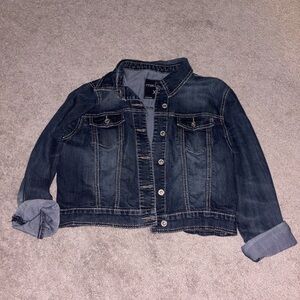 Maurices Dark Blue Jean Jacket